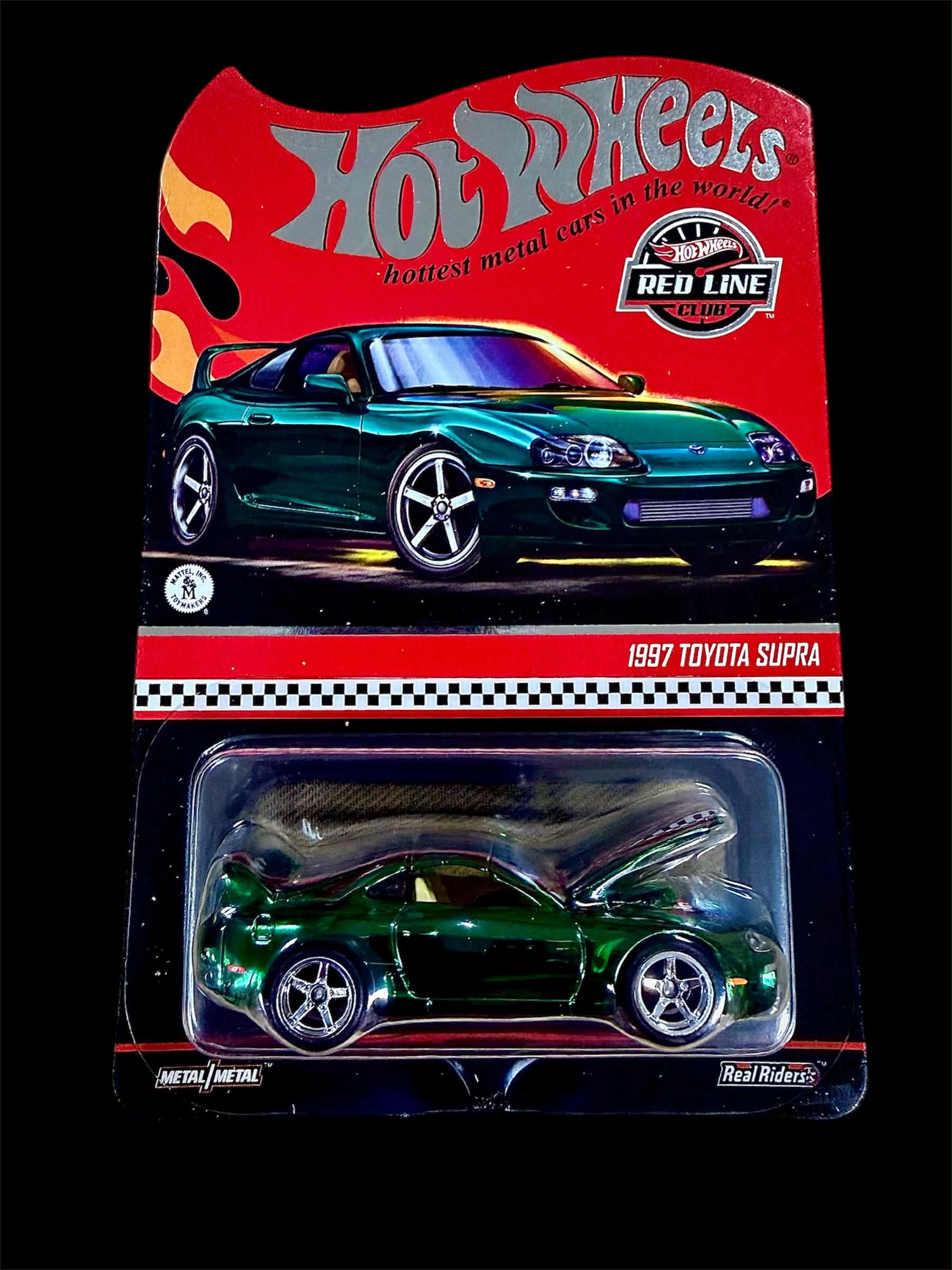 Hot Wheels RLC 1997 Toyota Supra Green – UToys