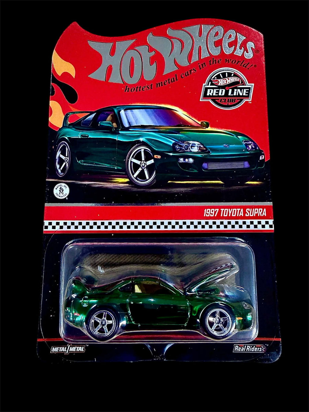 Hot Wheels  RLC 1997 Toyota Supra Green